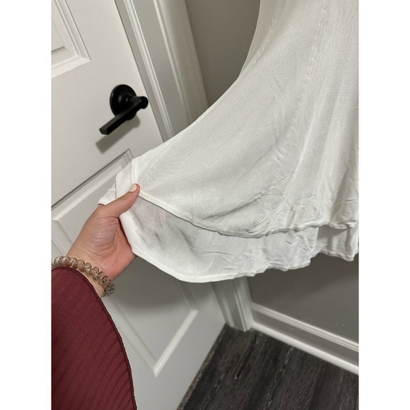 A.L.C. LENA DRESS WHITE Size L - Picture 6 of 10